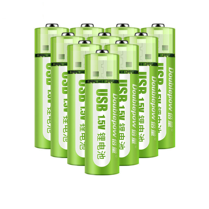 USB Rechargeable Battery No. 5, No. 7 Lithium Large Capacity 1.5v Constant — view 8