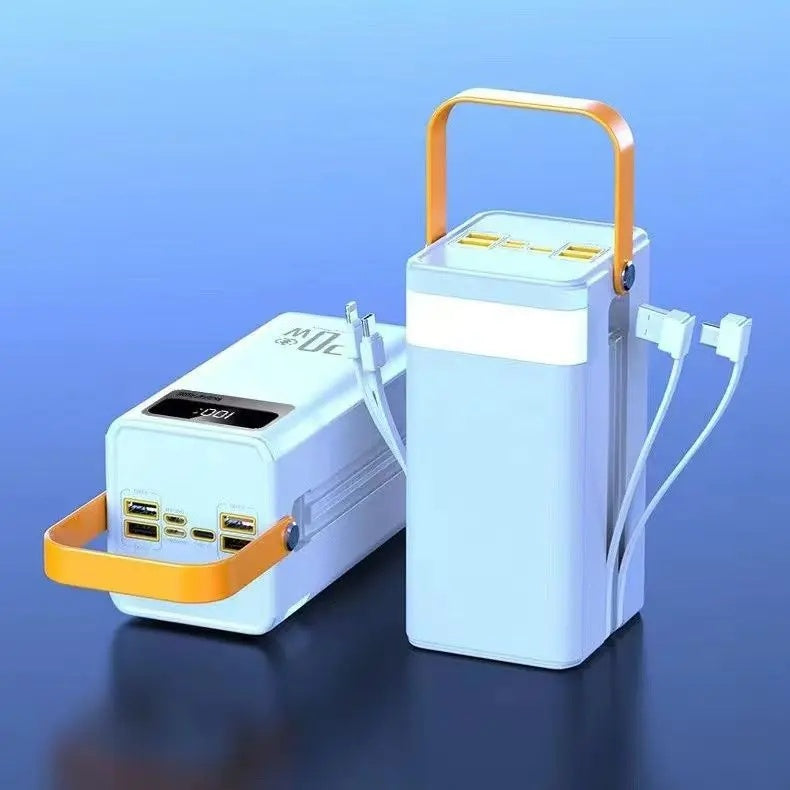 With Cable Large Capacity Super Fast Camping Power Bank — view 7
