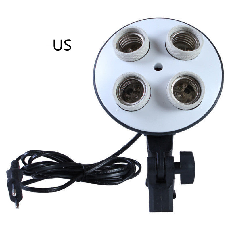 Ceramic Quadruple Lamp Holder for Studio Shooting — view 7