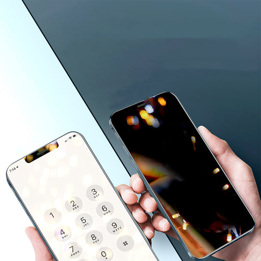 Compatible with Apple , Anti-peeping Toughened Film for Mobile Phones — view 2