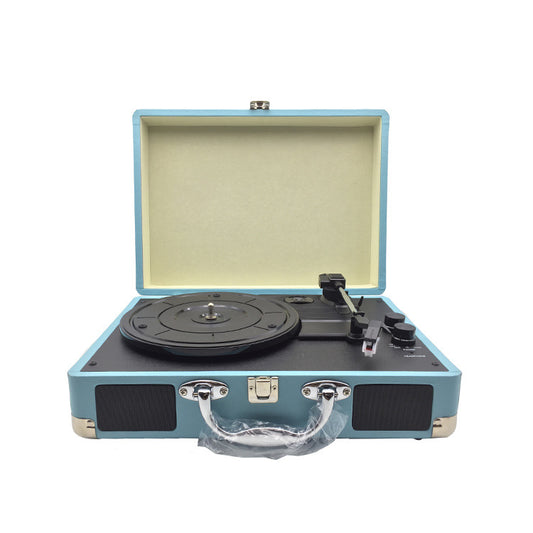 Portable Vinyl Record Player Retro Phonograph Creative Bluetooth Speaker — view 2
