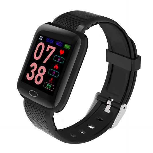 116PLUS Smart Bracelet Heart Rate Pedometer Sports Color Screen — view 2