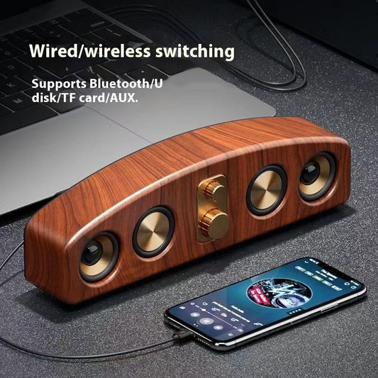 Bluetooth Speaker Retro Portable Stereo — view 2