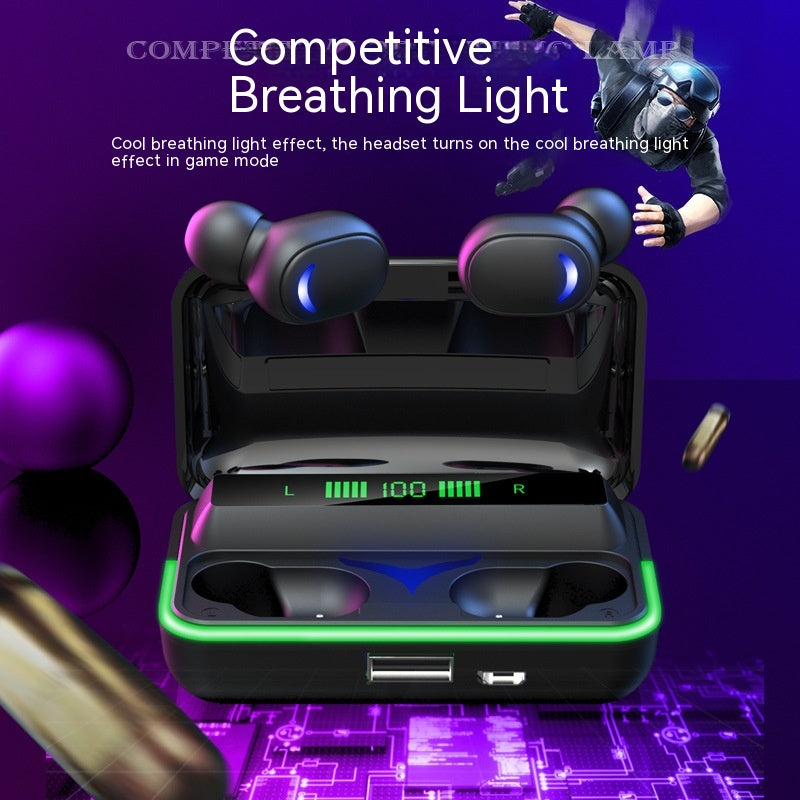 Gaming Bluetooth Headset Breathing Light Wireless — view 8