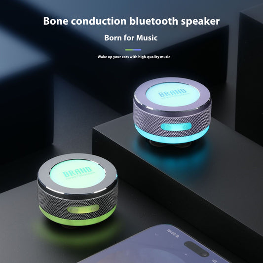 Small Wireless Bone Conduction Speakers Bluetooth Vibration Speaker with Color — view 2