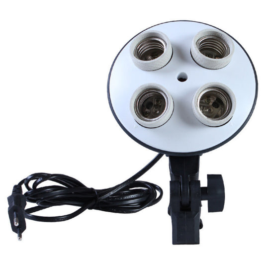 Ceramic Quadruple Lamp Holder for Studio Shooting — view 2
