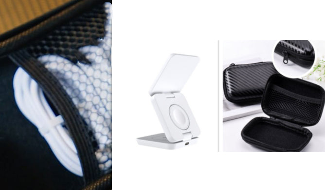 Magnetic Suction Wireless Charging and Folding Phone Holder — view 8