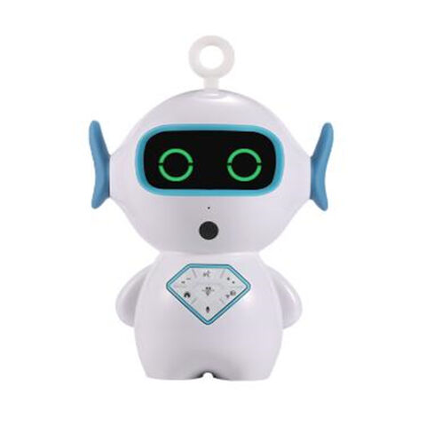 Cute design white educational robot for children