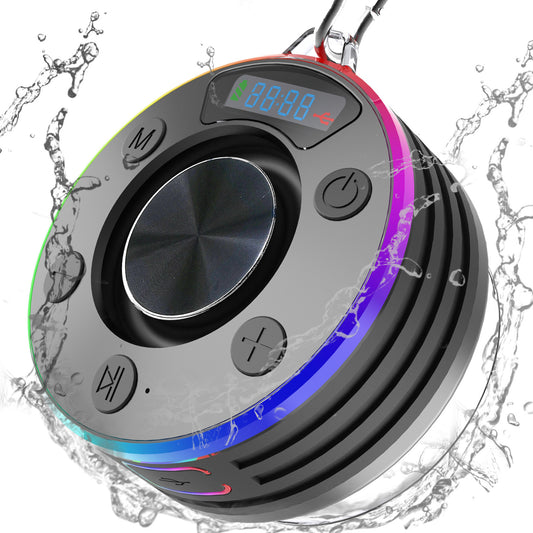Waterproof Bathroom Bluetooth Speaker Dustproof Mini Wireless Stereo — view 2