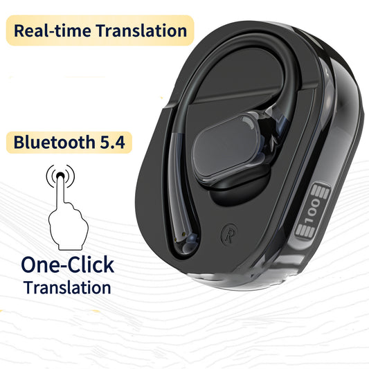 Wireless Bluetooth Translation Headphones Open Ear-mounted — view 2