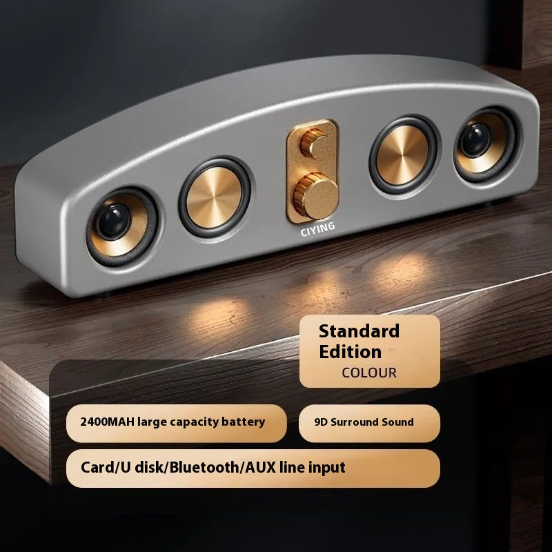 Bluetooth Speaker Retro Portable Stereo — view 8