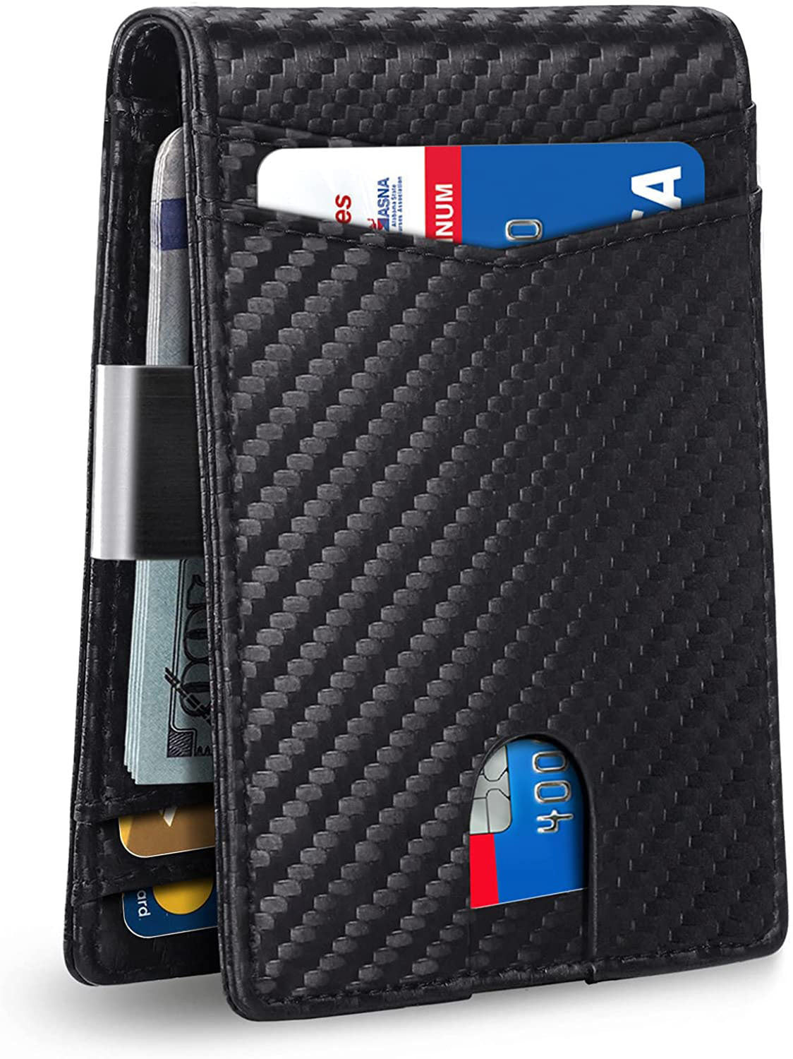 PU Leather Multiple Card Slots Anti-theft Wallet Holder — view 8