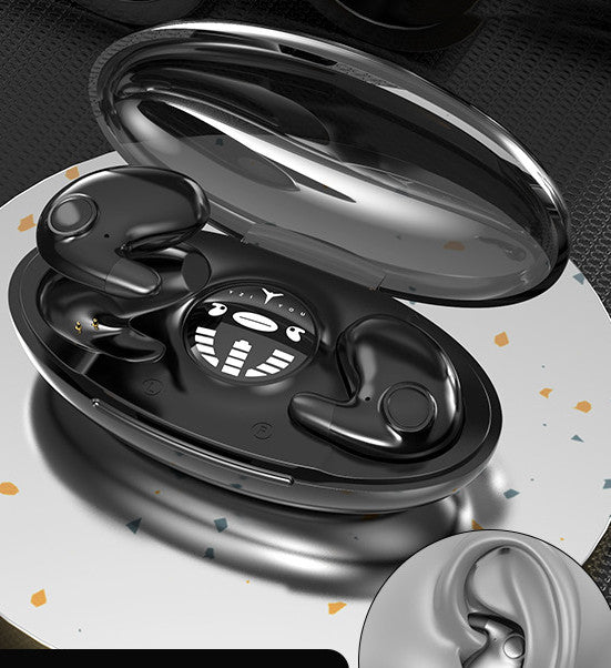 Mini Invisible Sleep Wireless Bluetooth Headset Stereo Sport Game Earphone — view 4