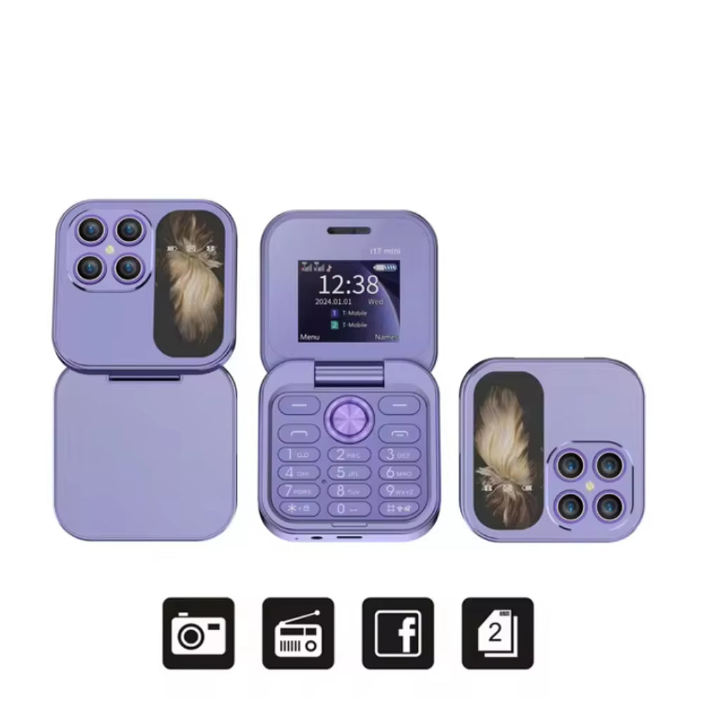 Folding Screen Dual Card Standby 2G Mobile Phone — view 6