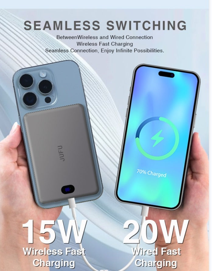 Adaptable to the Whole Scene with Magnetic Wireless Power Bank, A Savior — view 7