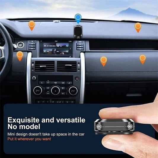 Magnetic Phone Holder for Car, Dashboard Car Mount Stainless Steel Car — view 2