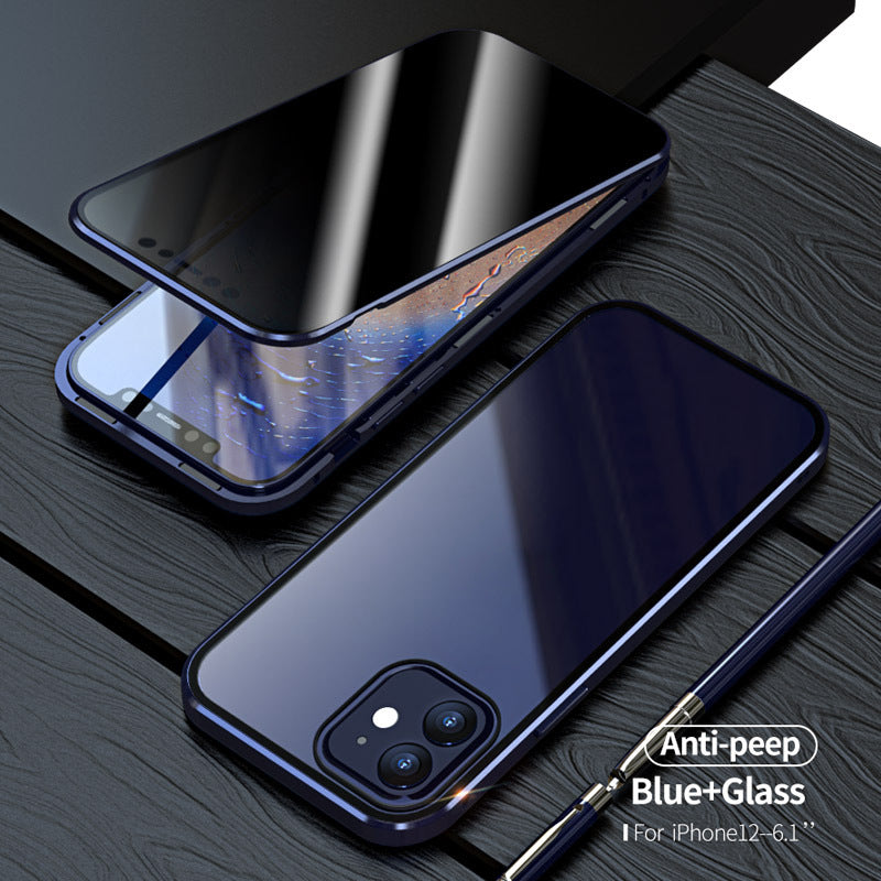 Magnetic Privacy Glass Case Anti-Spy 360 Protective — view 2