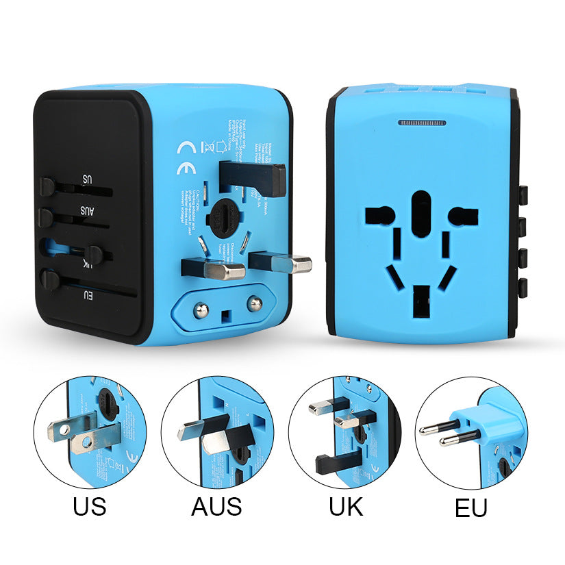 Travel Multifunctional 4 Charging Dock USB Converter — view 3