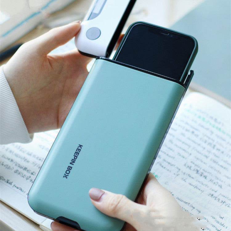 Self Discipline Phone Lock Portable Mobile Box Timer Smartphone Locking Case — view 3