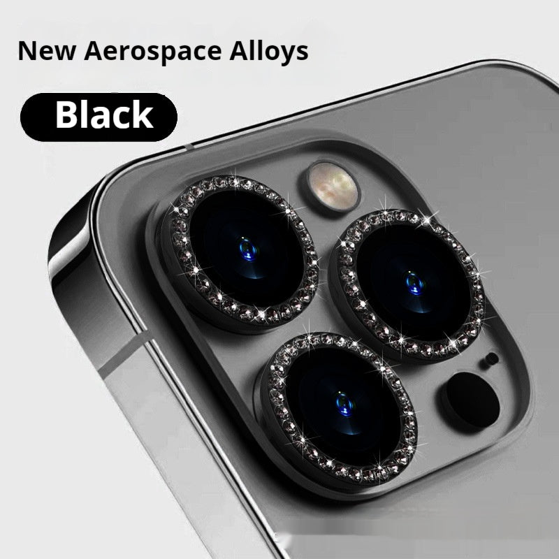 Rhinestone Lens Protector for Mobile Phones — view 2