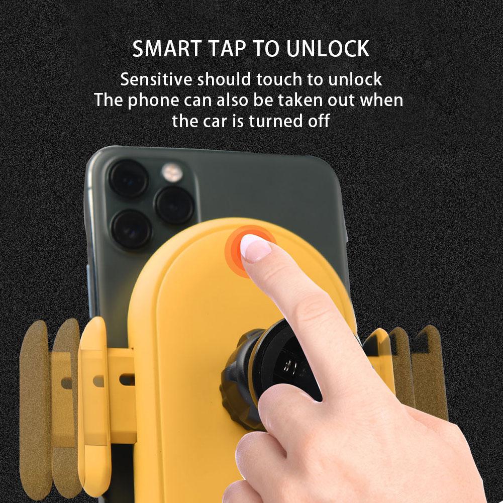 Infrared Induction Car Wireless Charger Car Phone Holder — view 3