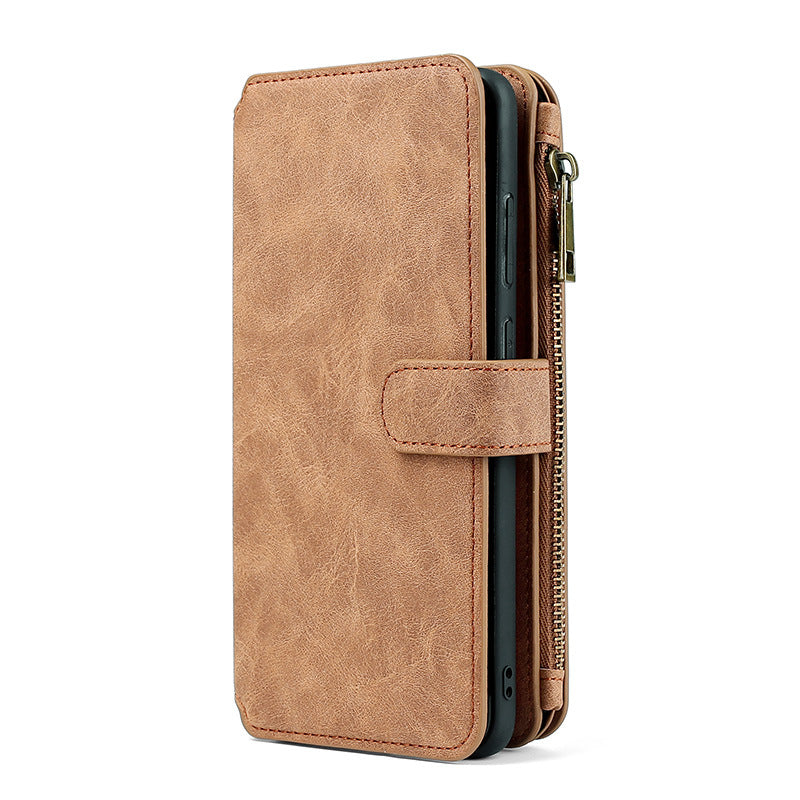 Leather Case Card Multi-function Mobile Phone Bag — view 4