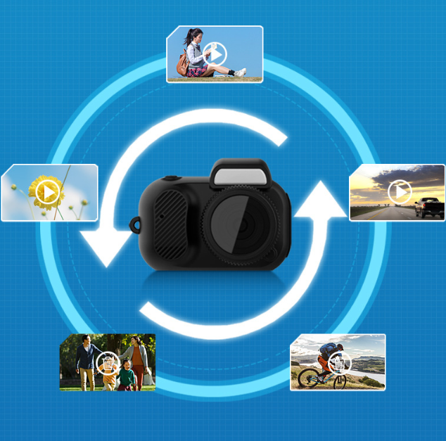 HD Outdoor Sports Camera Student Party Campus Photography Video Travel Records — view 6