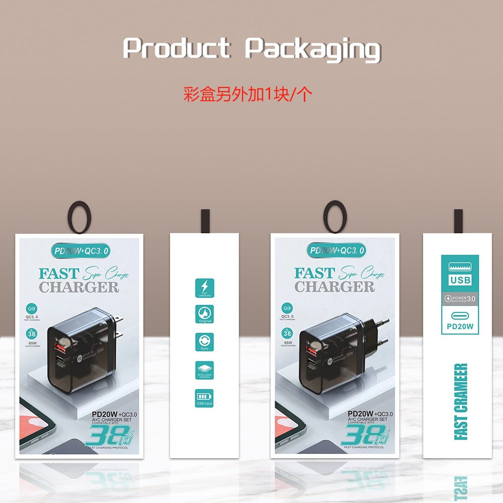 38W Transparent Case Charging Adapter — view 5