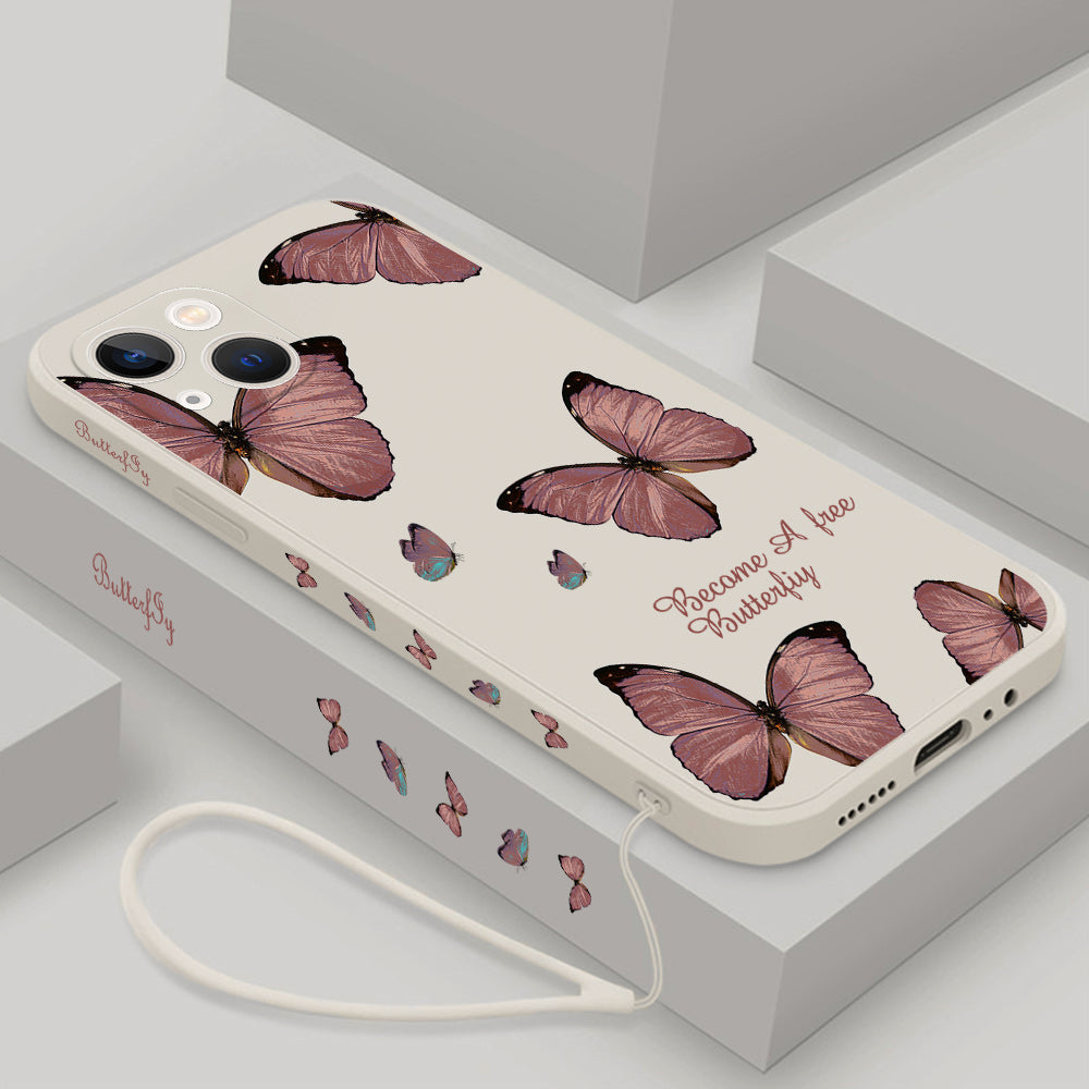 Butterfly Phone Case for iPhone 14 Pro Max 11 12 13 Pro Max — view 2