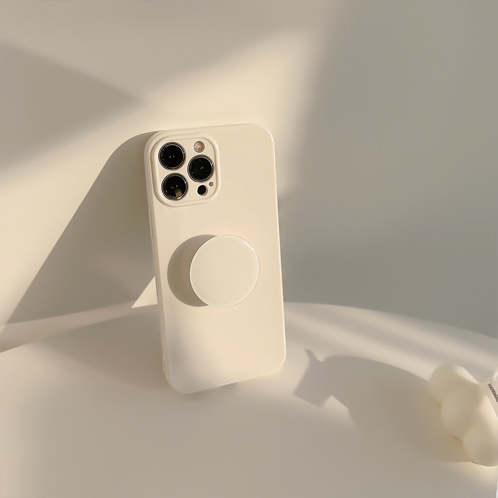 Solid Color Bracket Phone Case Simple — view 5