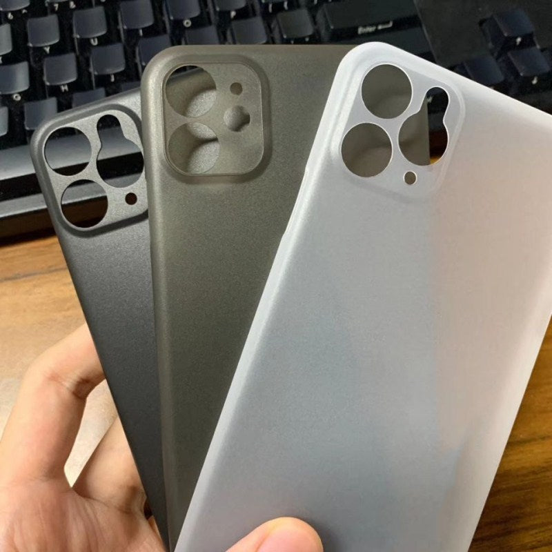 Frosted Shell Solid Color Phone Case — view 3