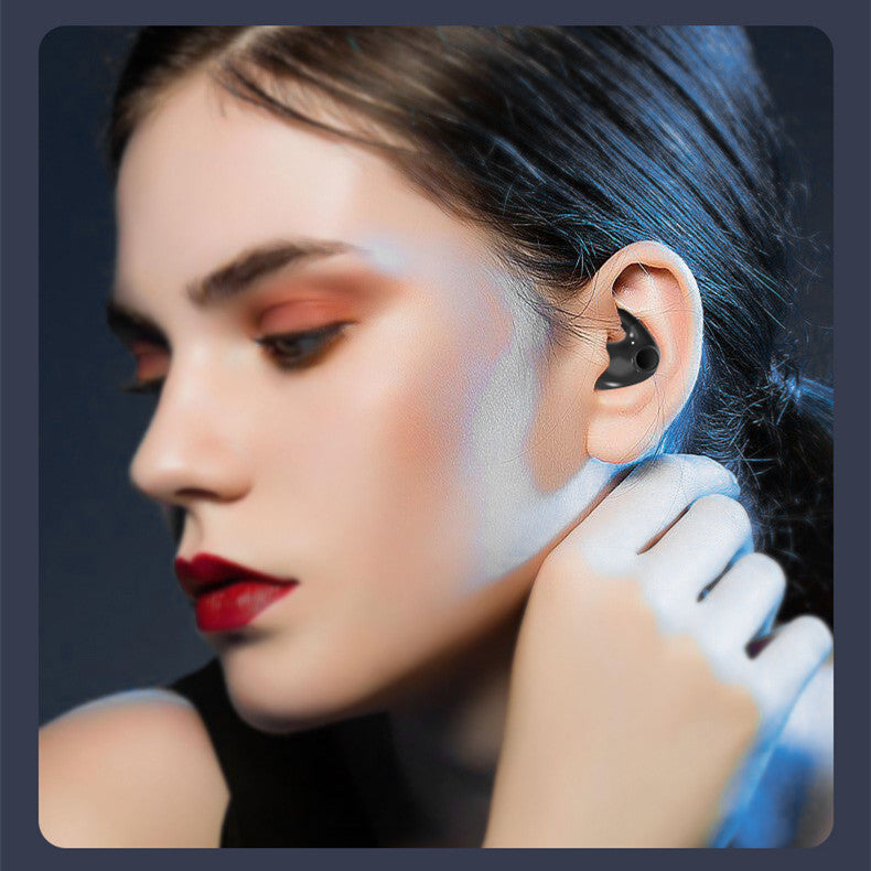 Mini Invisible Sleep Wireless Bluetooth Headset Stereo Sport Game Earphone — view 3