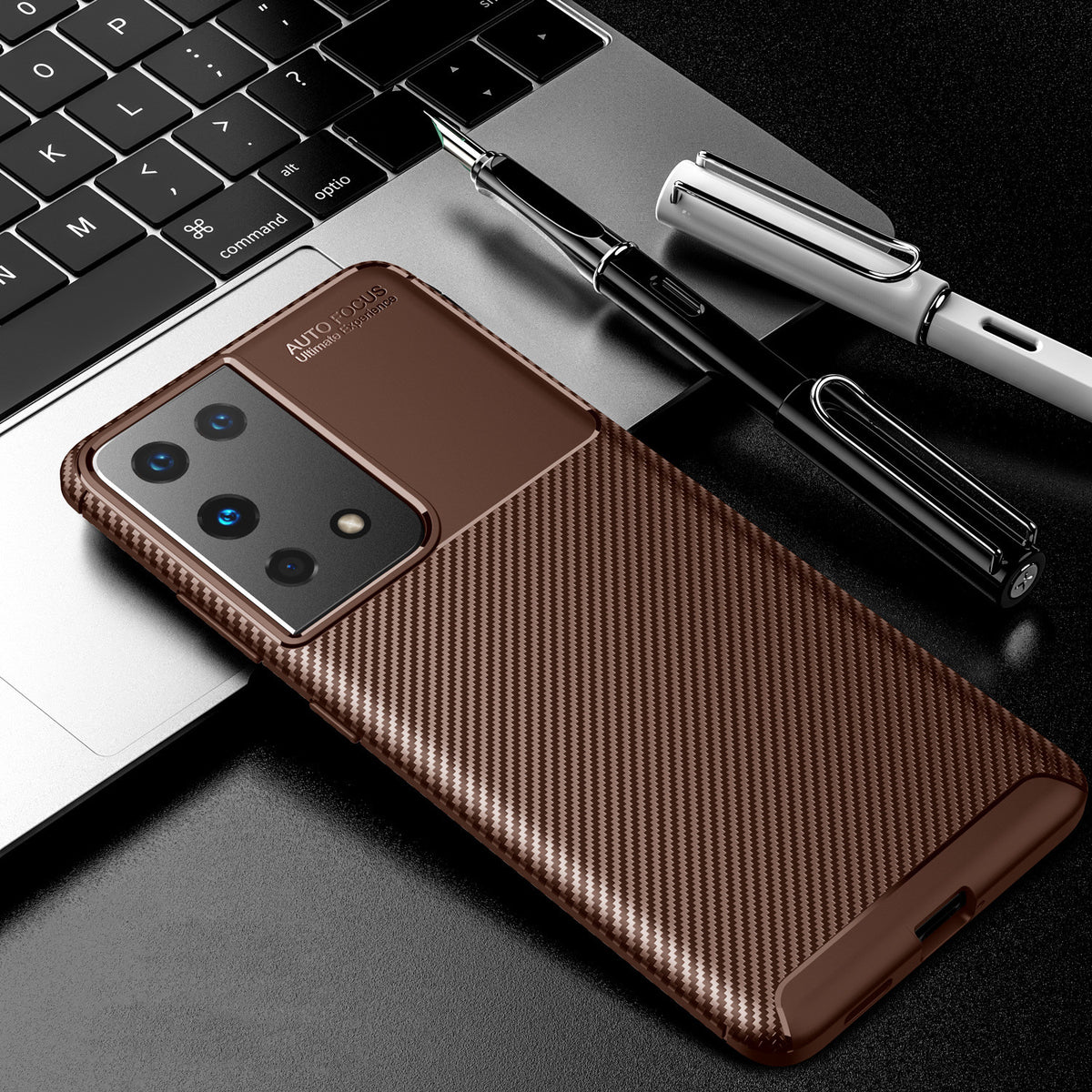 Beetle Phone Case TPU Carbon Fiber Drop Protective — view 5
