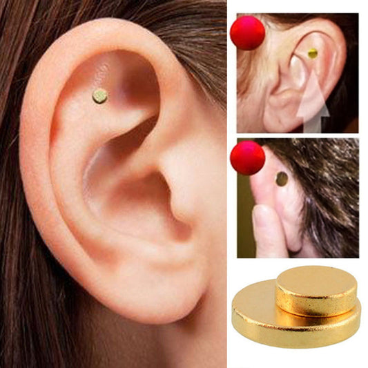 Quit Smoking Magnet Earrings Zerosmoke Auricular Therapy — view 2