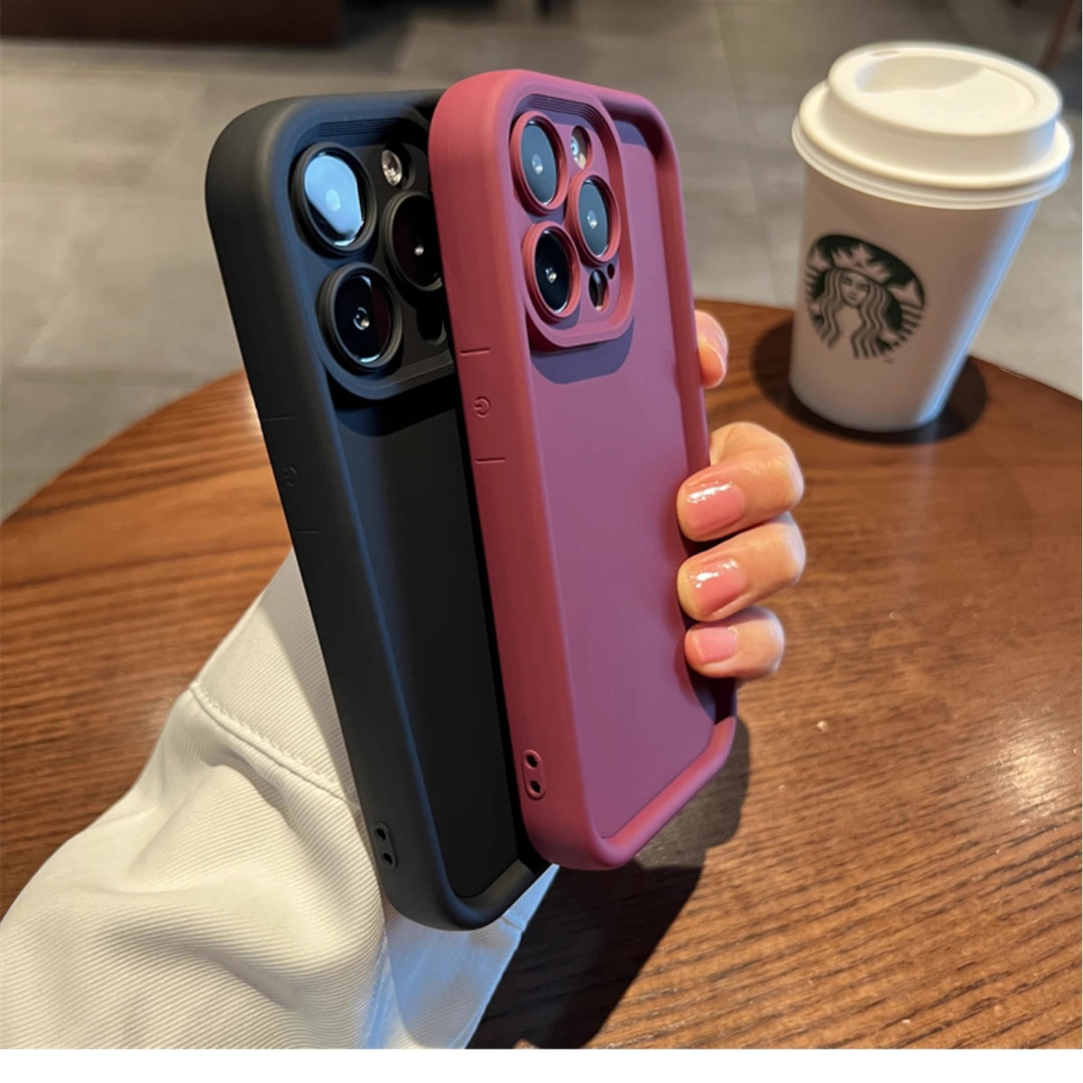 Solid Color All-inclusive Drop-resistant Silicone Phone Case — view 5