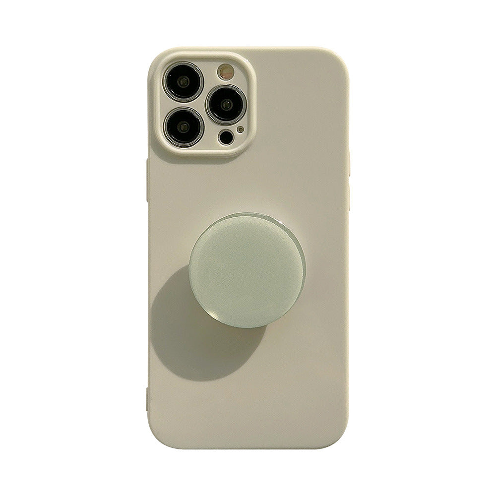 Solid Color Bracket Phone Case Simple — view 3