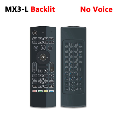 MX3 MX3-L Backlit Air Mouse T3 Smart Voice Remote Control 2.4G RF Wireless — view 7