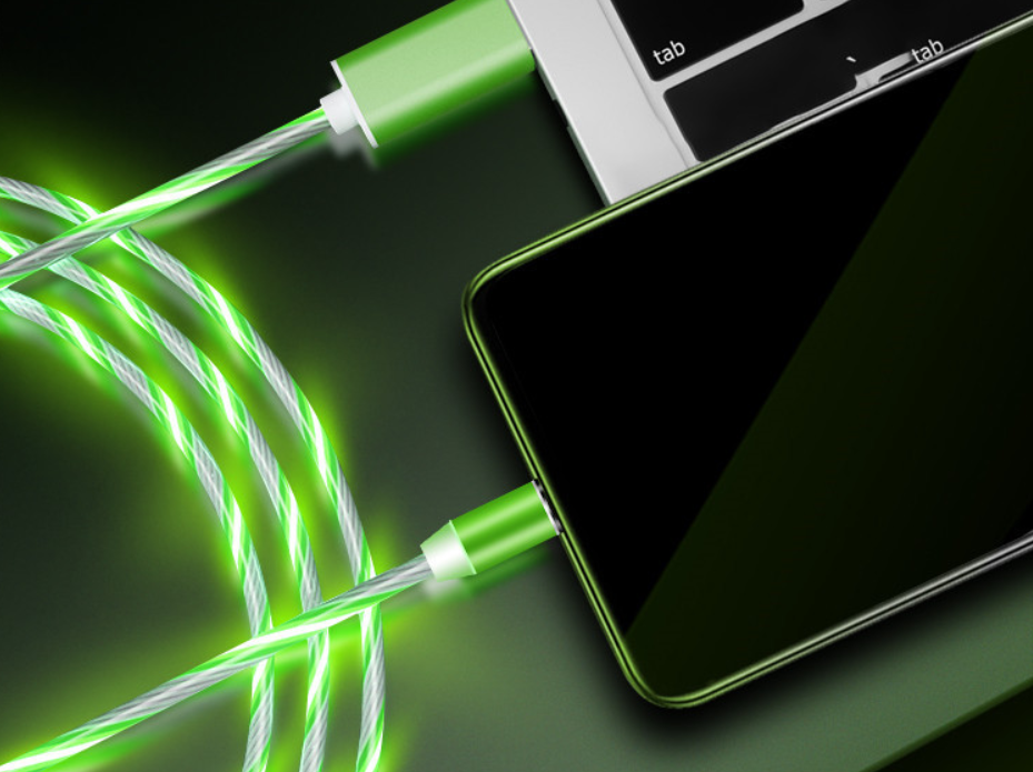 Compatible with Apple, Flowing Light Magnetic Streamer Data Line Cable — view 7