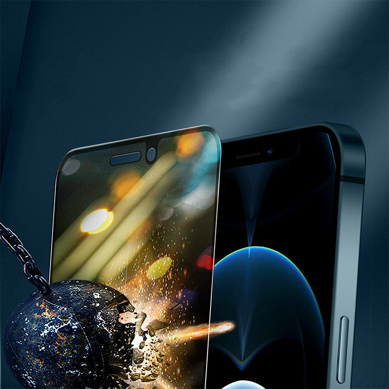 Compatible with Apple , Anti-peeping Toughened Film for Mobile Phones — view 3