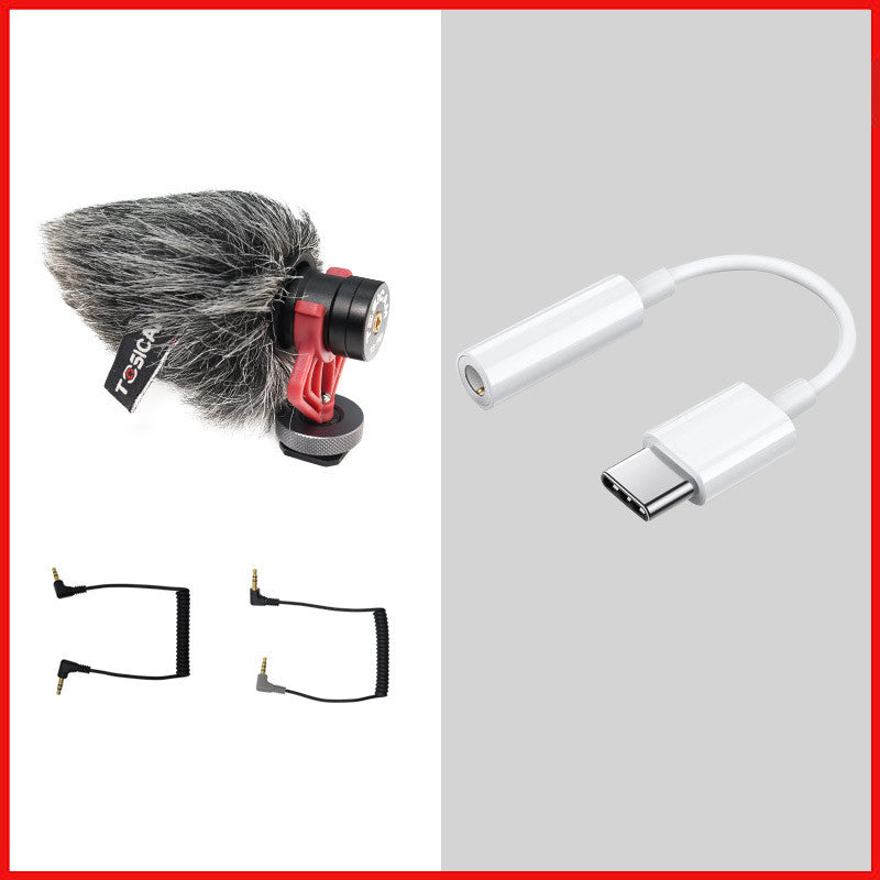 Compatible with Apple , Mobile Phone Computer USB Little Bee VLOG Dubbing Radio — view 2