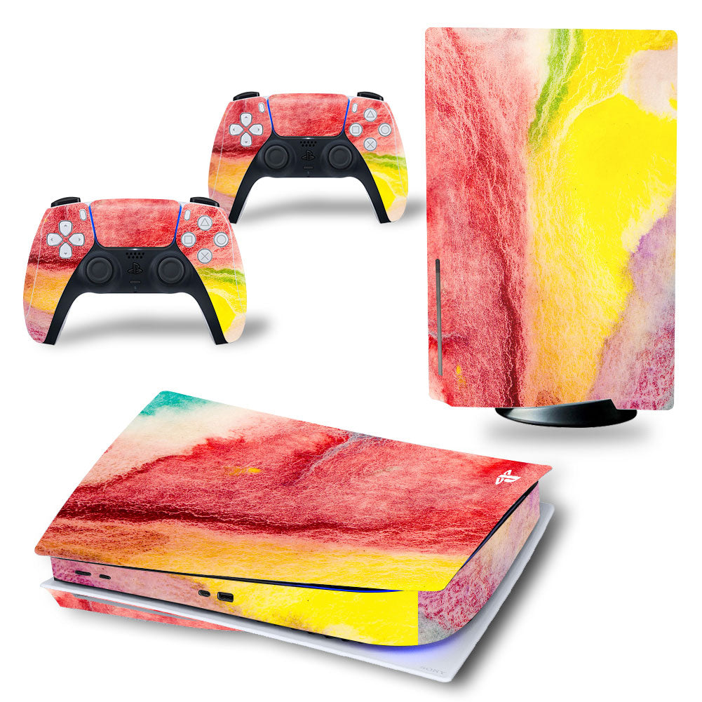 New White Playstation 5 Stickers Vinyl Decals PS5 Disk Skins Console Controllers — view 3