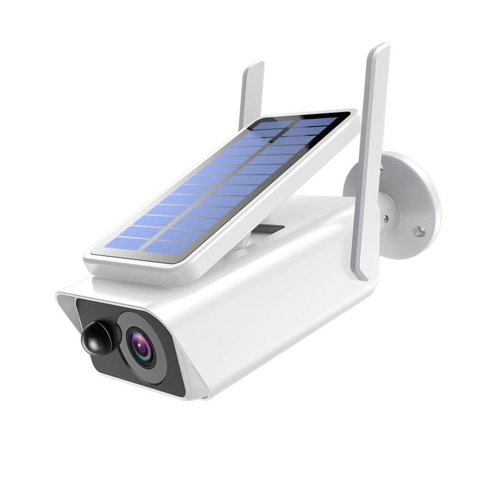 Wireless Wifi Solar Rechargeable Battery Camera — view 3