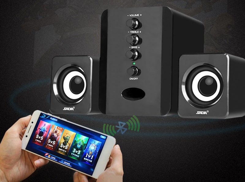 Speakers Computer D-202 Combination Music-Player Subwoofer-Sound-Box — view 5