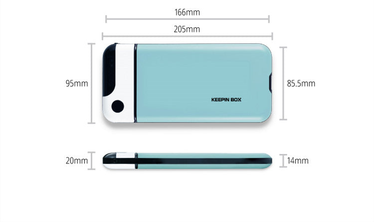 Self Discipline Phone Lock Portable Mobile Box Timer Smartphone Locking Case — view 8