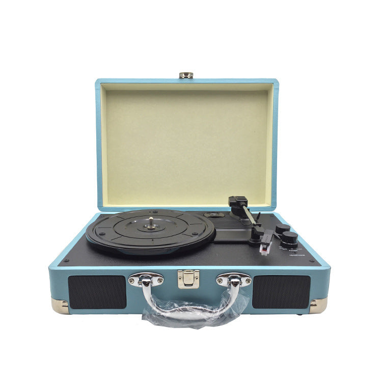 Portable Vinyl Record Player Retro Phonograph Creative Bluetooth Speaker — view 2