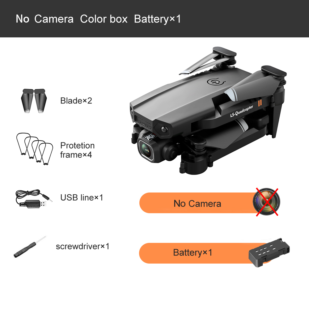 Mini Uav Fixed-Height Quadcopter Dual-Lens Aerial Photography Cross-Border