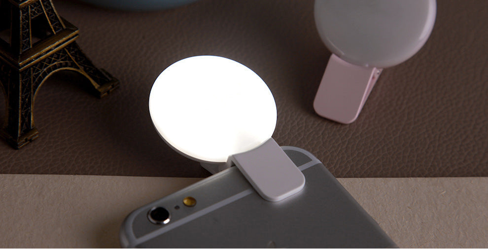 Make-up Selfie with Mobile Phone Fill Light Round — view 4