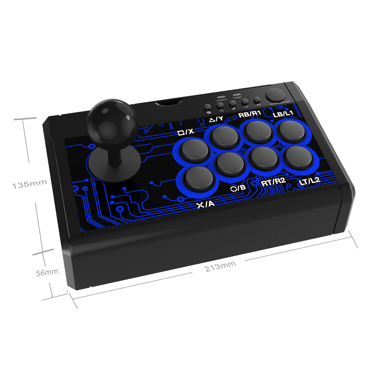 Fighting Stick Game Joystick USB Wired Rocker — view 2