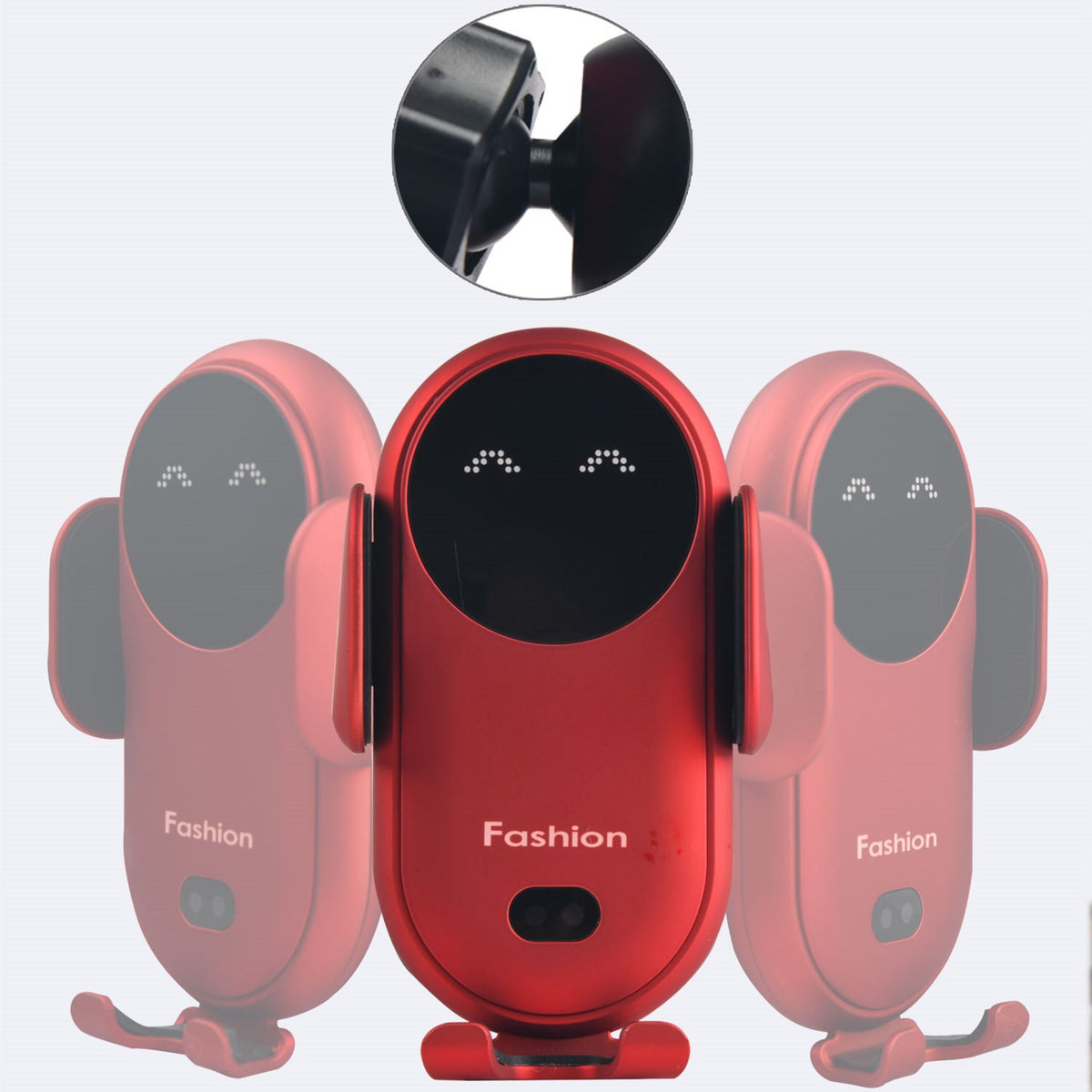 New S11 Car Wireless Charging Mobile Phone Navigation Bracket Infrared Sensor — view 7