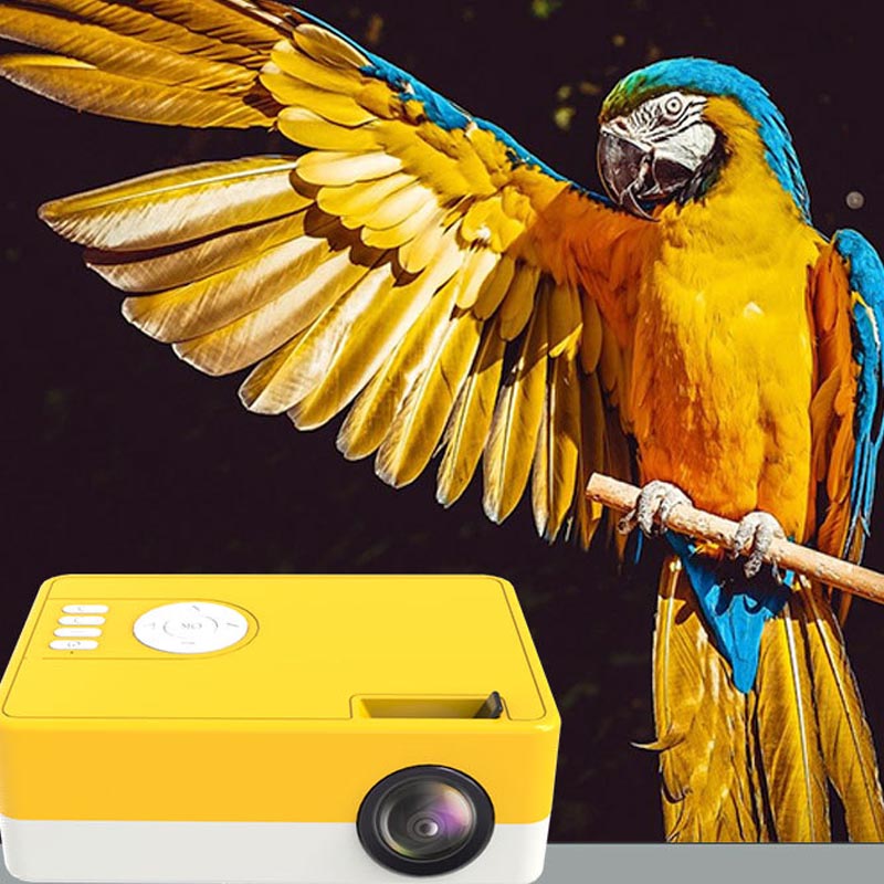 Projection Smart Projector HD Screenless TV Compatible Small Portable Wireless — view 5